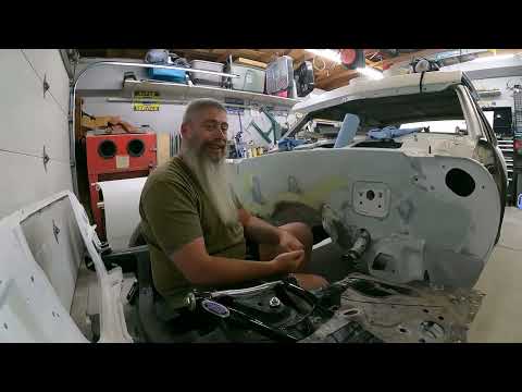 Bodyworking the firewall, plus showing how I created a smooth custom firewall