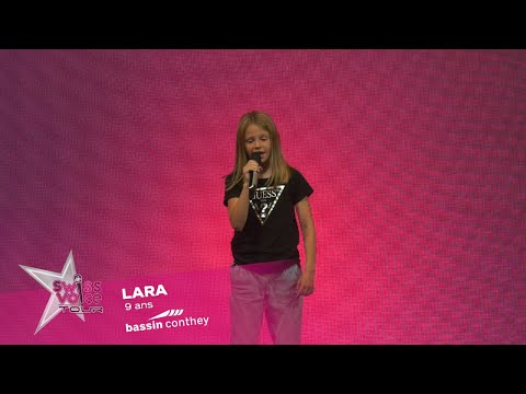 Lara 9 ans - Swiss Voice Tour 2023, Bassin Centre, Conthey