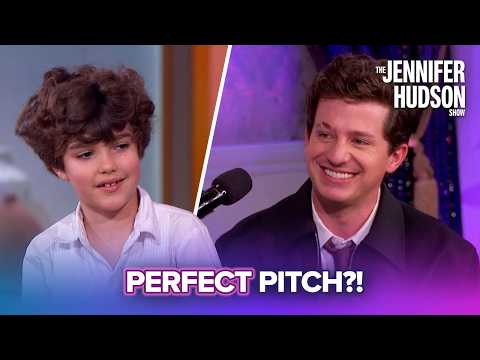 8-Year-Old Challenges Charlie Puth in a Perfect Pitch Showdown!