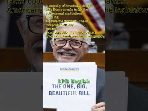 Americans were following Trump's big legislative win closely — and they say they don't support it