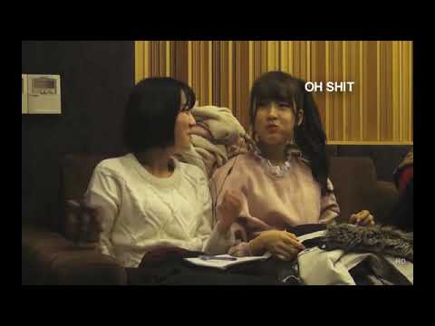 Binnie and Arin got caught eating