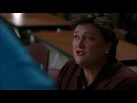 Glee - Beiste tells Sue and Coach Roz the truth about Cooter hitting her 3x18