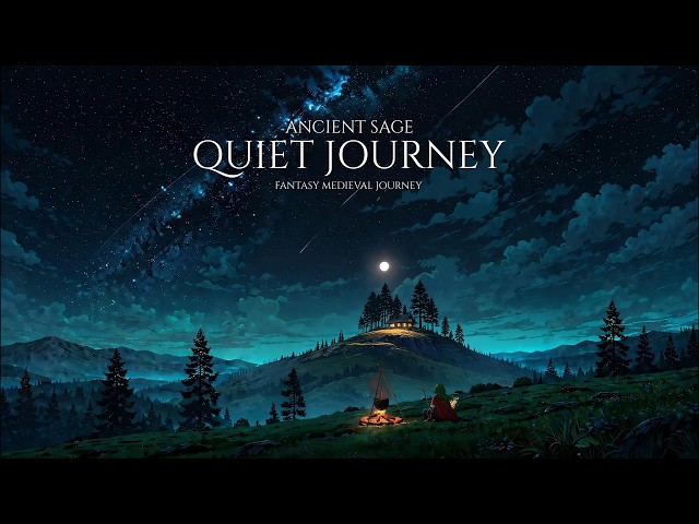Ancient Sage Quiet Journey | Soft Fantasy Medieval Music for Focus Work & Calm