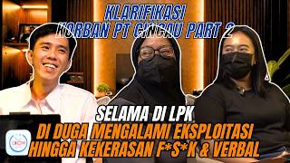 Download lagu KLARIFIKASI KORBAN PT CINCAU PART 2 DI DUGA MENGALAMI EK*PL**TAS* HINGGA KEK*R*SAN F*S*K & VERBAL mp3