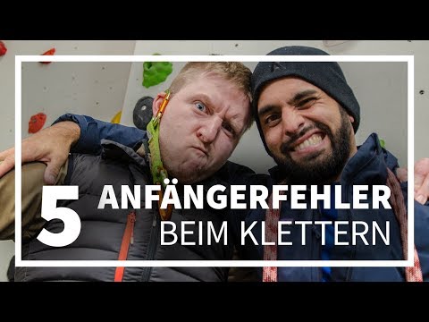 Die 5 häufigsten ANFÄNGERFEHLER beim Klettern | Einfach Klettern
