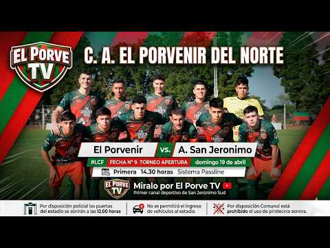 Primera División C. A. El Porvenir del Norte vs. C A. San Jerónimo 19_04_26