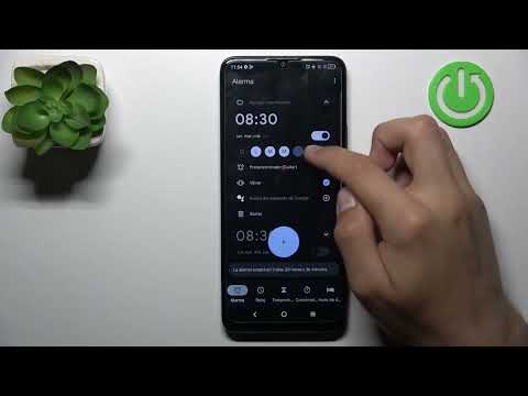 Cómo poner el despertador en TCL 40 SE - alarma
