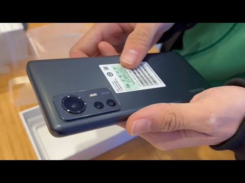 Xiaomi 12x 5G Black - Unboxing & Hands On