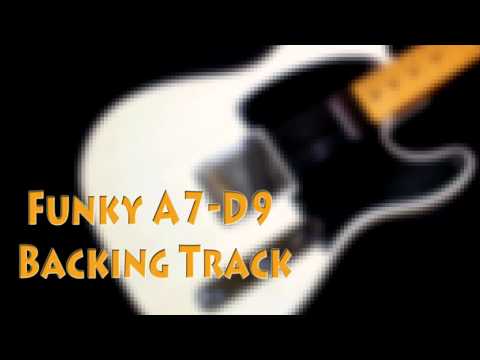 Funky A7-D9 Two Chord Backing Track 96bpm