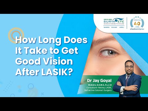 How Long Does It Take to Get Good Vision After LASIK? | Dr. Jay Goyal - Surya Eye Institute