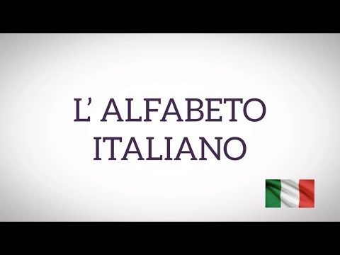 L' Alfabeto Italiano