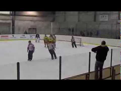 HC Jaroměř - HC Náchod 26.1. 2014 - závěrečný gól na 3:5