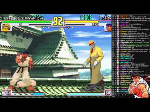shanytc vs. Hassen [FightCade] SFIII Third Strike 07.09.2015