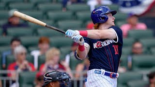 Owen Caissie 2025 Minor League Highlights! (Mid-Season)