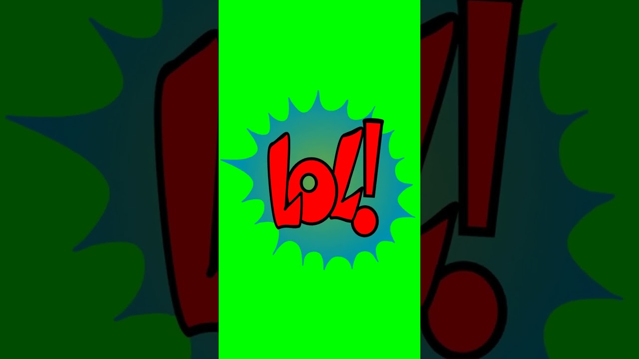 Ha! Ha! Ha! Moments | Green Screen Animated LOL with Laughing Sounds #share