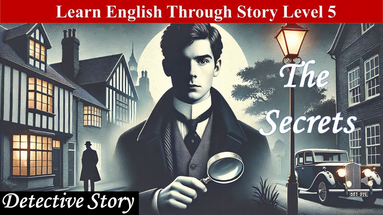 LEARN ENGLISH THROUGH STORIES🕵🏻‍♂️✅ Level 5. Mystery Detective story.#audiobook #detective #english