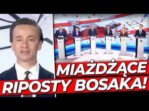 OSTRE starcie Bosaka podczas debaty! | Debata 2023