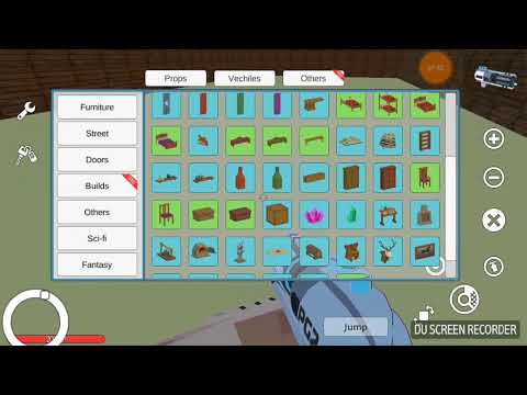 Building a house in simple sandbox