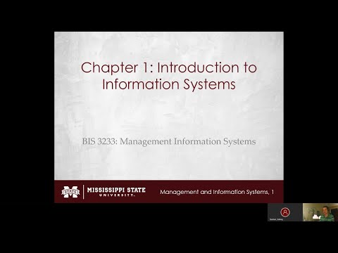 BIS 3233 - Chapter 1: Introduction to Information Systems