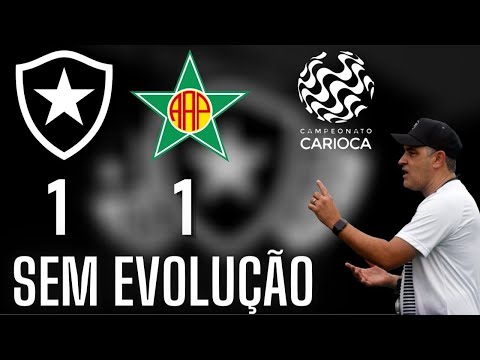 BOTAFOGO 1 X 1 PORTUGUESA-RJ | O TIME SÓ PIORA | PÓS-JOGO