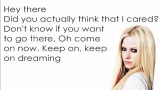 Avril Lavigne - Alone [Lyrics/Letra]