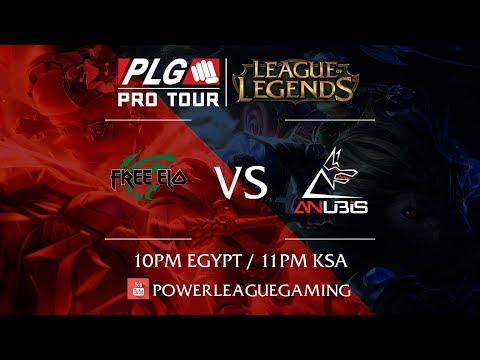 PLG Pro Tour with LOL | Losers Brackets Semifinals|  [KSA] Free Elo vs [EGY] Anubis Gaming