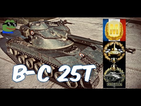 Batchat 25t #5 world of tank blitz Aced gameplay 6200 DMG