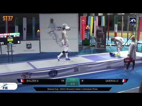 Batumi World Cup 2023 SWS - GOLD - Sara Balzer FRA v Caroline Queroli FRA