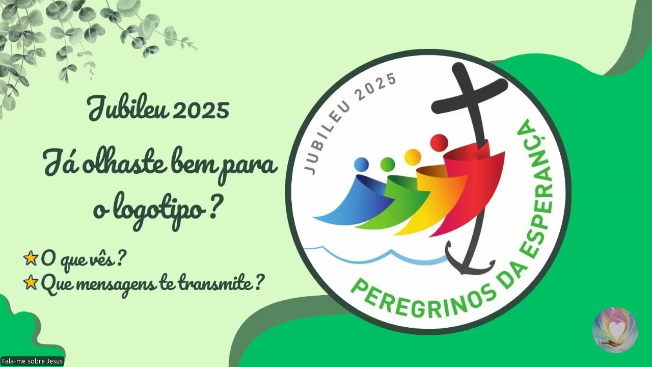4. O logotipo do Jubileu 2025