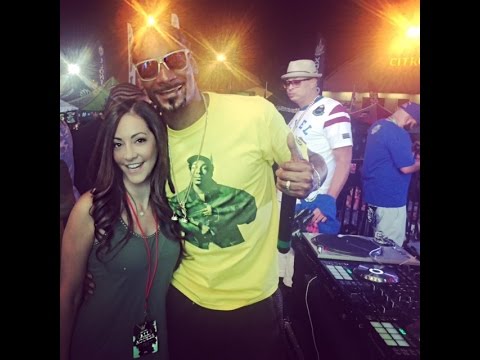 Snoop Dogg and Dr Dina at The High Times Cannabis Cup