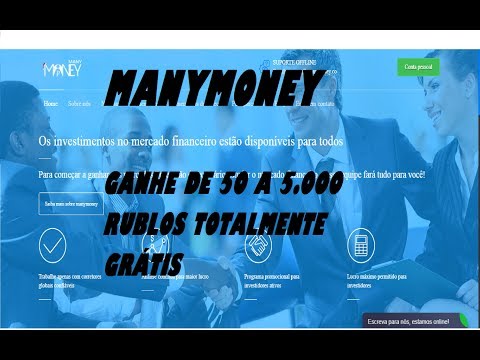 "MANYMONEY" - GANHE DE 50 A 5.000 RUBLOS TOTALMENTE GRÁTIS VENHA CONFERIR