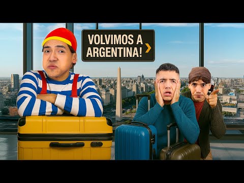 VOLVIMOS A ARGENTINA -  CACHETES LA SERIE