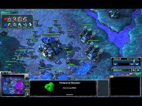 Starcraft 2 - TvZ Mass Ravens Build Smoothing Out