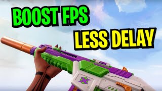 How To BOOST FPS in Valorant! (Fix Lag & MAX FPS) *2022*