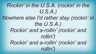 Kiss - Rockin&#39; In The U.S.A. Lyrics