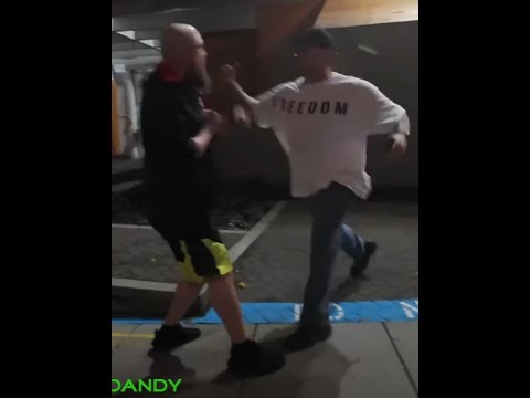 MAGA Tommy Boy KNOCKS OUT Antifa Member in Brutal Portland Street Fight!