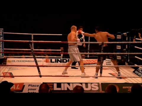 Gents Boksgala Round XVI - EBU Cruiserweight Title (09/10/2015) Bilal Laggoune vs Dmytro Kucher