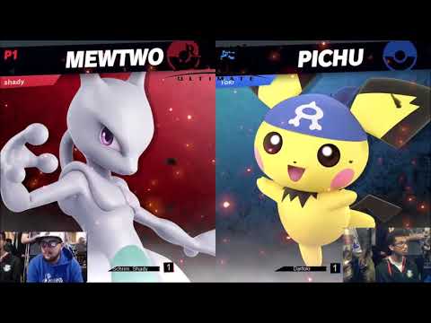 The Region Rumble #1 | Smash Ultimate | Dartoki (Pichu) VS Schrim_Shady (Mewtwo)