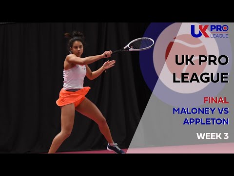 UK Pro League Week 3 Women's Final - Maloney vs Appleton
