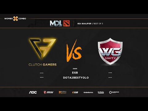 Clutch Gamers vs WG.Unity MDL SEA Qualifiers Game 2