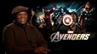 The Avengers interview: Samuel L. Jackson on filming The Avengers video