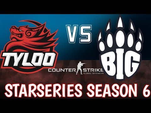 Tyloo vs BIG StarSeries i-League CS:GO Season 6 Highlights - Cache