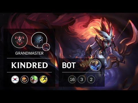 Kindred ADC vs Ezreal - KR Grandmaster Patch 9.5