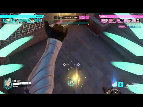 Mercy Super Jump Rez in OW2.