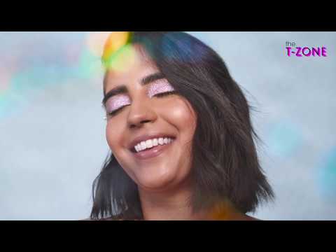 Beauty BTS: Glitter Eye Makeup