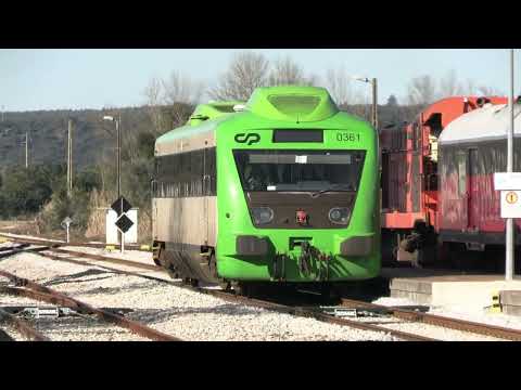 CP Regional, Medway e Dresinas da IP - Linha do Leste - Torre das Vargens - 05 Feb 2025