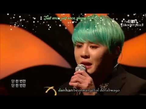 XIA Junsu - Love Is Like Snowflake LIVE @ EBS Space Empathy [han / rom /eng]