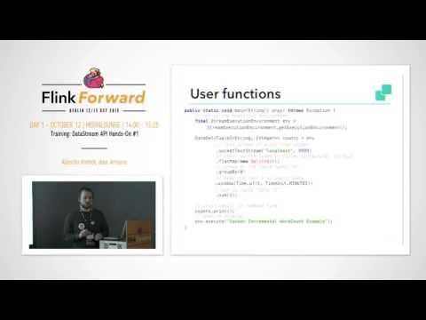 Flink Forward 2015: Aljoscha Krettek – Training DataStream API Hands On 1