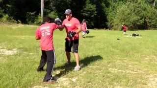 preview picture of video 'Mobile, AL Kickboxing - MobileATA Hand Drills'