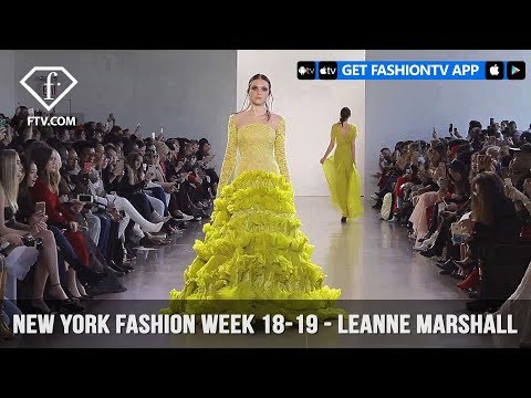New York Fashion Week Fall/Winter 18 19 - Leanne Marshall | FashionTV | FTV